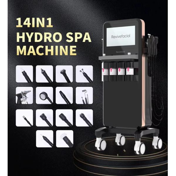 14 In 1 Oxygen Jet H2O2 Exfoliating Hydrating Cleaning Machine