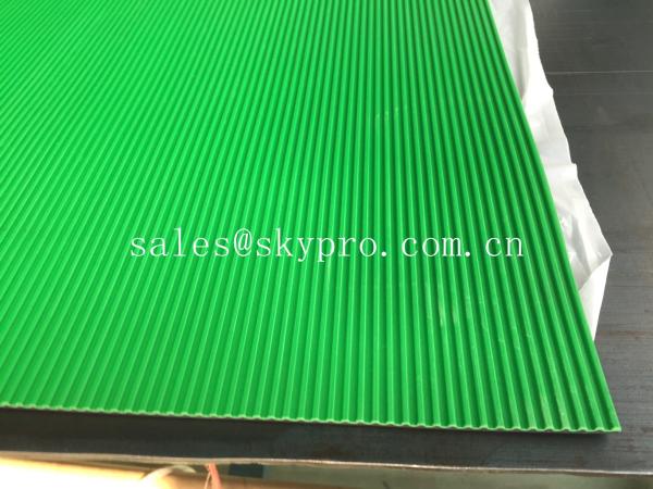Quality Double layer ESD recycled rubber mats with color on top and black on bottom for sale