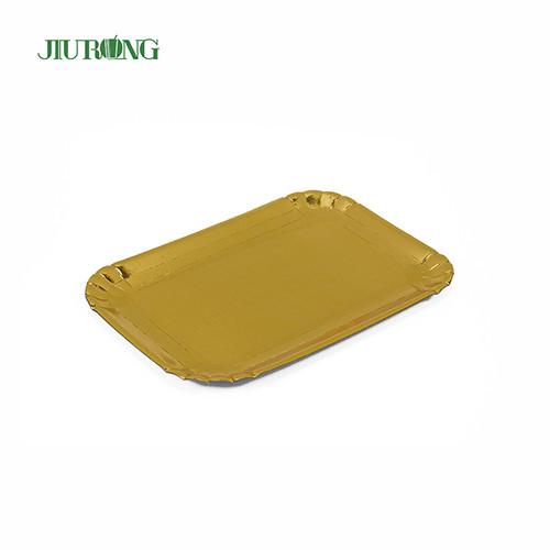 Quality Jiurong Custom Printed Biodegradable Paper Plates ISO9001 Approved for sale