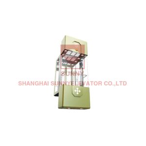 630KG VVVF Residential Hydraulic Panoramic Passenger Lift Elevator