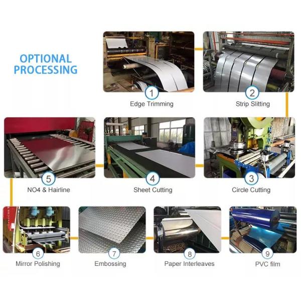 Hot Rolled Stainless Steel Plate 6mm 304 304L X2CrNi189 Food Grade Metal Sheet