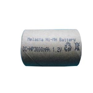 China Melasta 1.2V Ni-MH Battery Cells SC-HP 3000mAh on sale
