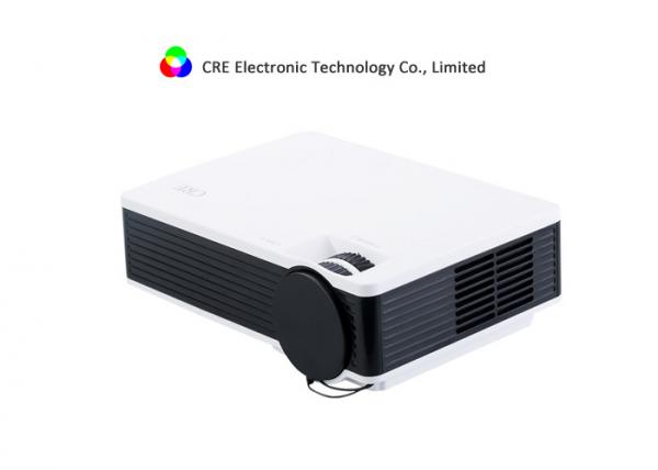 Quality Mini Portable Home Theater Led Projector , Miniature Small Size Beamer Projector for sale