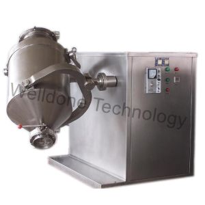 China GMP Standard Spices Powder 3D Mixing Machine Multiple Direction Rotation wholesale