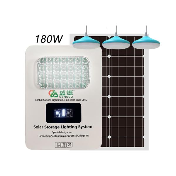 Small Portable Solar Generating Systems 22*30cm With Long Battery Life SRE938