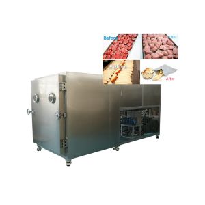 China 100Kg 200Kg Pharmaceutical Freeze Dryer Air Cooling Vacuum Herbs on sale
