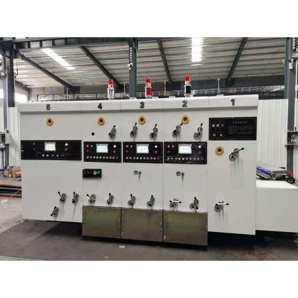 Oem RSC Corrugated Carton Flexo Printing Machine For Big Box Making