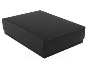 China Eco Kraft Matt Finish Flat Pack Gift Box Easy Fold Self Assembly 1000gsm wholesale