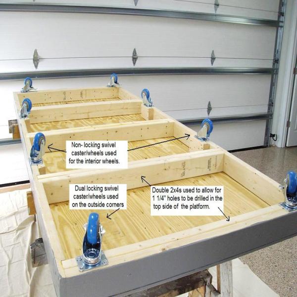 Black Swivel Plate Caster Wheels with Brake Lock Heavy Duty Wheels