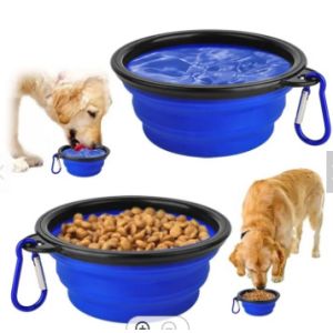 China TPE Rubber Collapsible Dog Pet Feeding Bowl wholesale