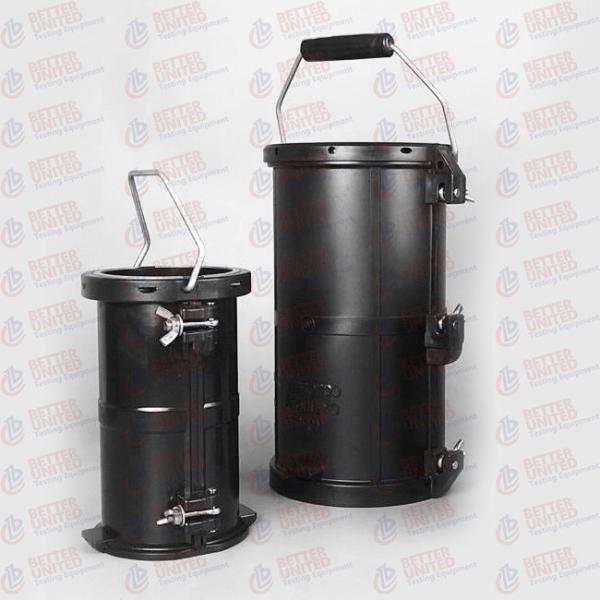 Quality INTERTEK Concrete Testing Machine Detachable Cylindrical Concrete Mold 150x300mm for sale