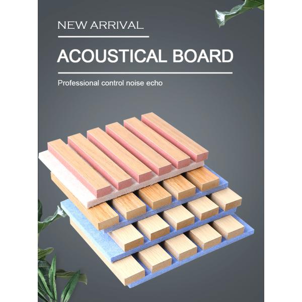 Factory Direct Sales Solid Wood Panel Interior Decoration Materials Wooden Acoustic Panel