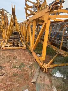 China Yellow 7020-12 Ton Zoomlion Tower Cranes for Terminal Lifting Capacity of 12 Tons wholesale