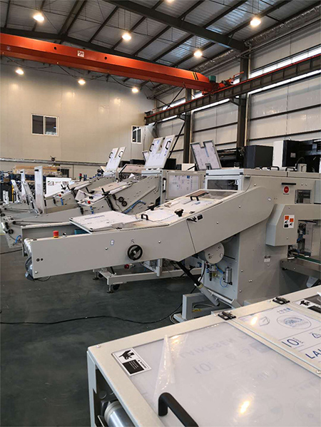 15000 Cycles/H Compensating Stacker Machine 876mm Height Book Stacker