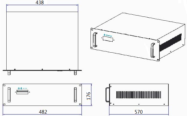 LiFePO4 Battery For Tele Communication , Over 4000 cycles 48V 100Ah Lithium Battery