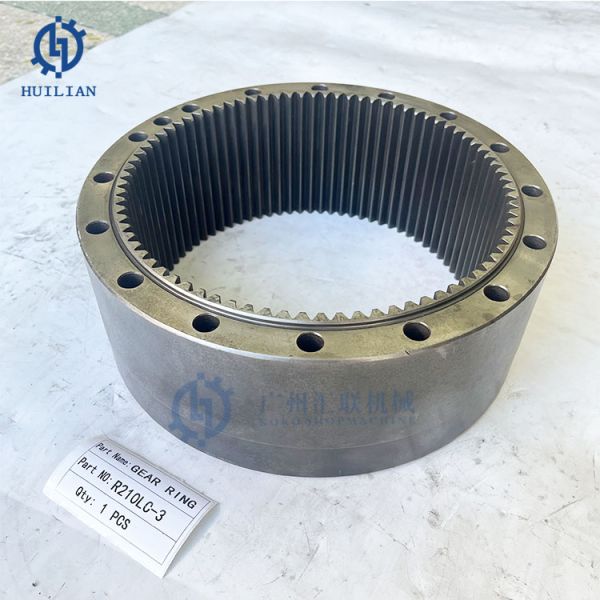 R210LC-3 Swing Gear Box Spare Part Gear Ring Usd for Construction Machinery Excavator Swing Dervice Swing Accessories Gear Ring