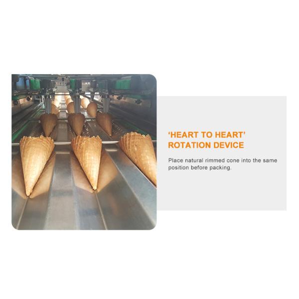 5000pcs/H Sugar Cone Production Line Cone Making Machine With 55 Baking Plates