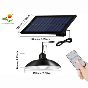 China Solar Powered Chandelier Solar Emergency Lights With Solar Power Supply wholesale