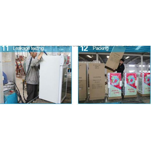 120L Drink Show Case Cooler front open Cooler Displayer