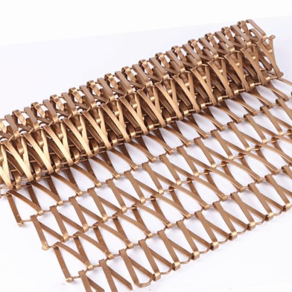Quality Balanced Spiral Wire Mesh For Metal Curtain for sale