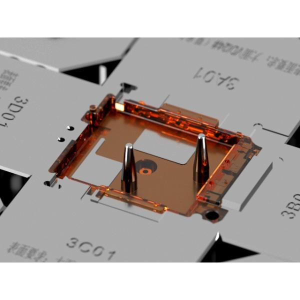 Transparent Smartwatch Middle Frame Bracket (1*2) / Cold runner / Three-plates mold No.22401