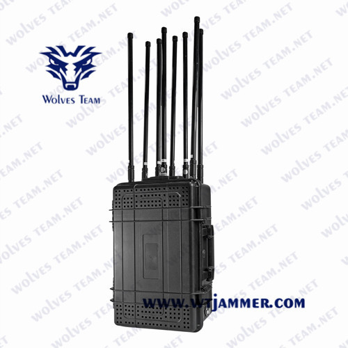 Full Frequency 800 Watt 1000m Portable Mobile Jammer