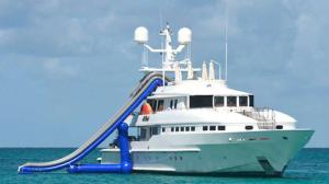 China Ocean Floating Spots Games, Inflatable Water Slides For Yacht wholesale
