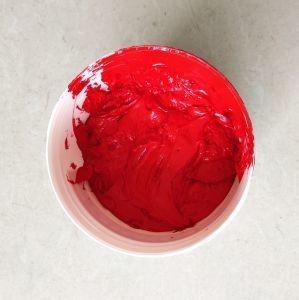 Quality SC-5210 Crimson Red Silkscreen Fabric Ink Concave Convex Silicone for sale