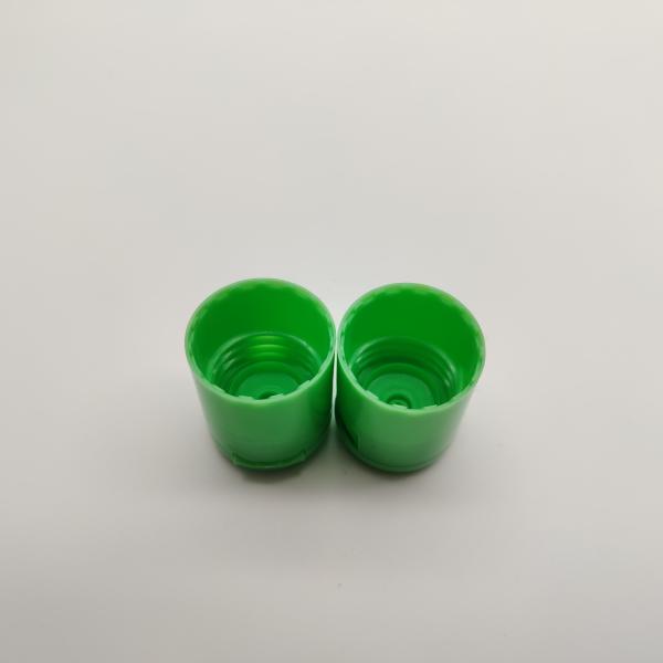 Conditioner Bottle 22/415 Plastic Flip Top Cap 22MM Green