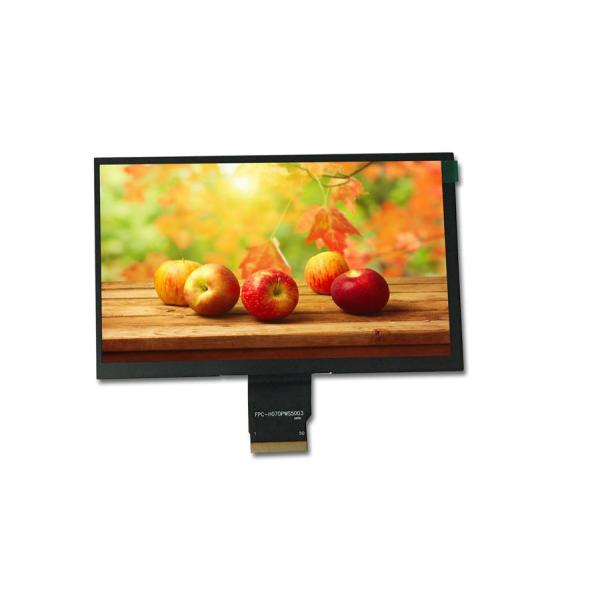 7 Inch Custom TFT Display Module1024x600 EMI FPC Black Bezel Customization