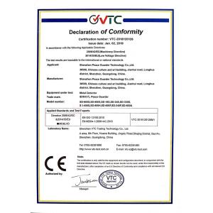 Shenzhen Peace Guarder Technology Co., LTD Certifications