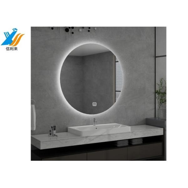 Customizable LED Touch Screen Smart Mirrorwith various operating systems G+G structure waterproof for Smart home Batchroom