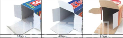 Automatic Small Foil Roll Box Packaging Machine For 360g/m2 White Cardboard