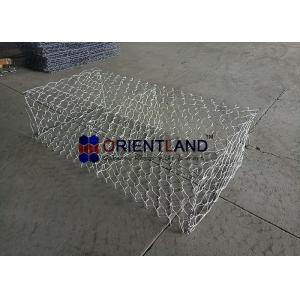 China Double Twisted Garden Gabion Baskets / Gabion Rock Cages Sample Available wholesale