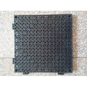China Thicker PVC perforated interlocking floor tiles wholesale