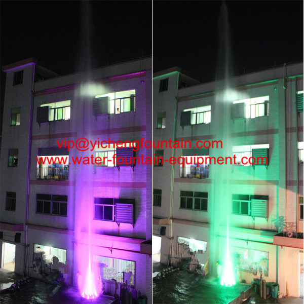 Flange Type Ultra High Spray Water Fountain Nozzles For Big Water Landscape 3" 4" 6"