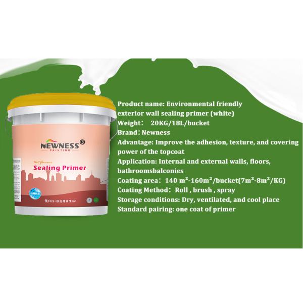 Exterior Wall House Engineering Building Decoration Alkali-Resistant Sealing Primer