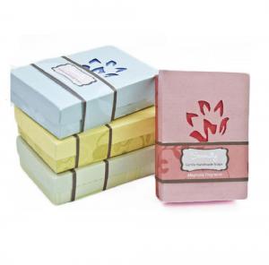 Atrractive Gift Box Packaging Recycle Pink Art Paper For Regular Soap