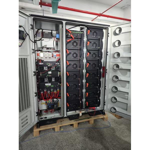Solar Integration Smart Commercial Energy Storage Cabinet With 50kW Inverter 100.3kWh LFP Battery for Orders