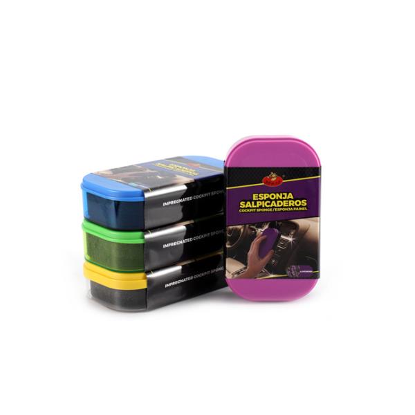 Cleaner Dashboard Shine Sponge Car Care Auto Interior Cockpit Sponge Cleaning Sponge With Different Fragrances