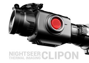 China Waterproof 50mm Lens Thermal Clip On , Intelligent Coloration Thermal Imaging Scope wholesale