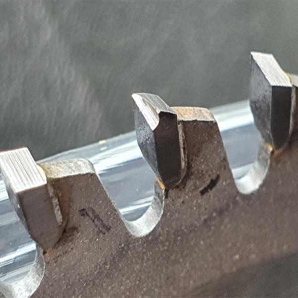 2.0mm Kerf MPA 165mm Circular Saw Blade 60t For Composite Plate