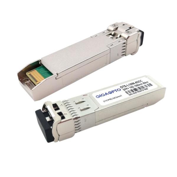 Quality 1550nm 10GBASE-ZR Cisco Compatible Transceivers 80km SMF for SFP-10G-ZR for sale