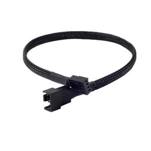 4-Pin PWM to Dual PWM Sleeved Computer Case Fan Power Adapter Cable