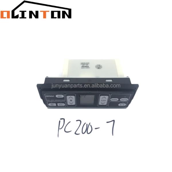 Excavator Engine Parts PC200-7 Air Conditioning Control Panel 146570-0160 20Y-979-7630