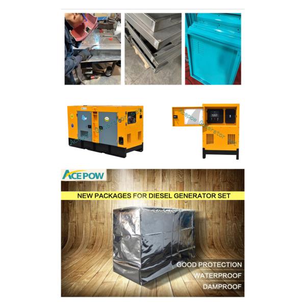 Soundproof 25KVA 4 Stroke Diesel Powered Generator