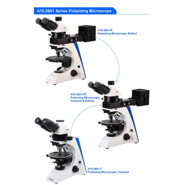 Polarizing Microscope Transmitting Light