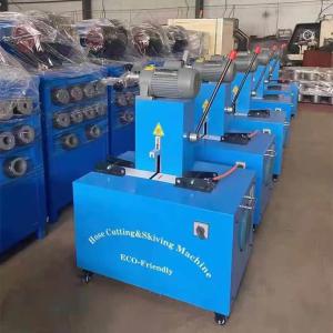 China Electric 2 Inch 6-51mm 1/4 To 2 Inch Hose Cutting And Skiving Machine With Blade Rubber Hose Cutting Machine wholesale
