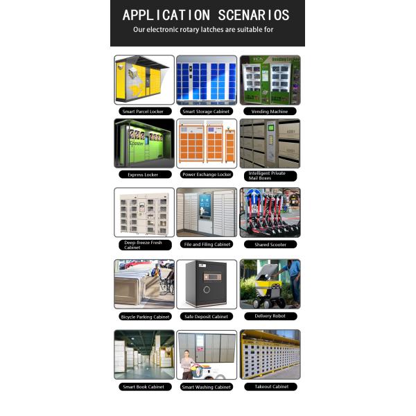 Electric Solenoid Lock factory Smart Cabinet Lock Magnetic Parcel Locker Locks