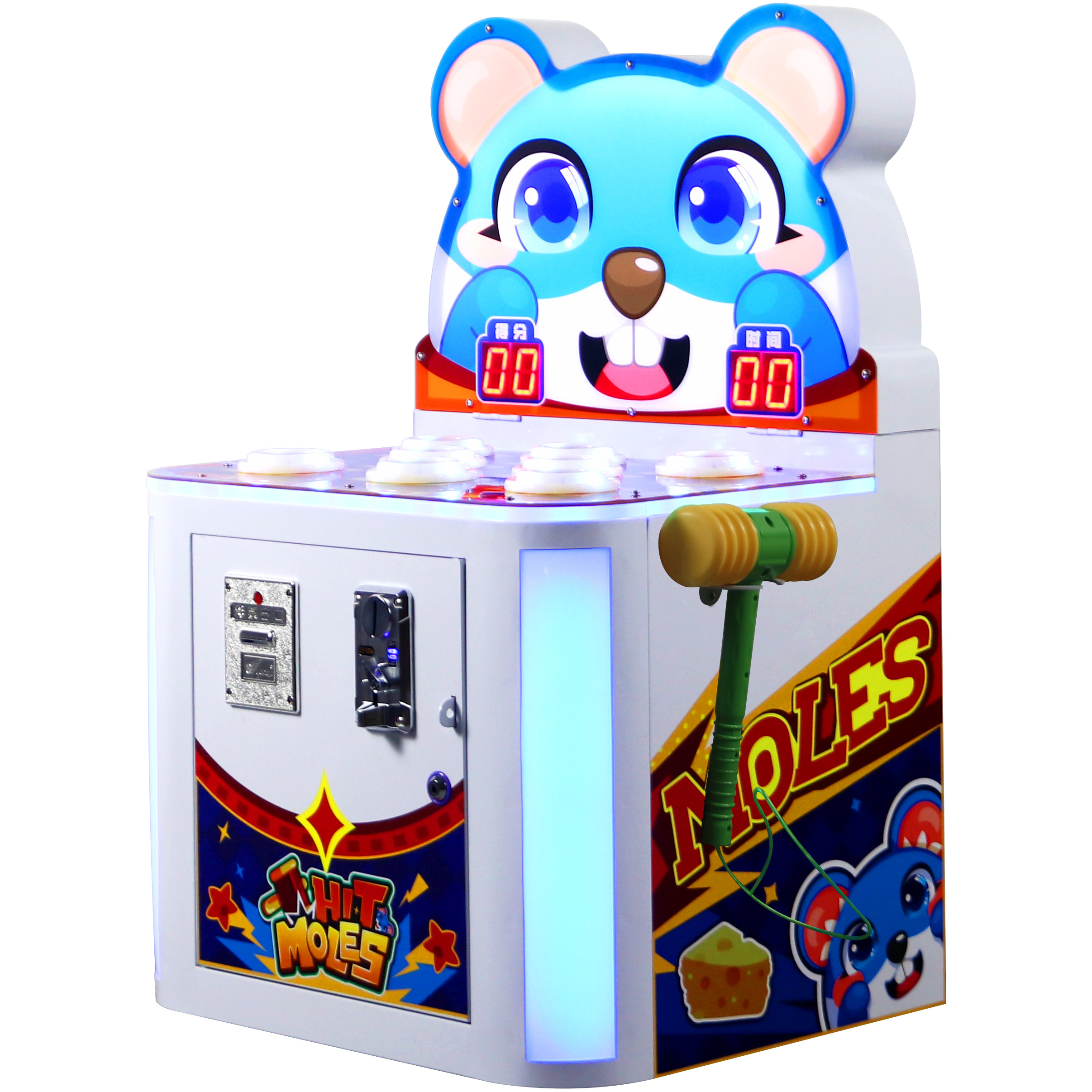Cute Style Coin Pusher Mini Arcade Game Console The Groundhog Game Machine